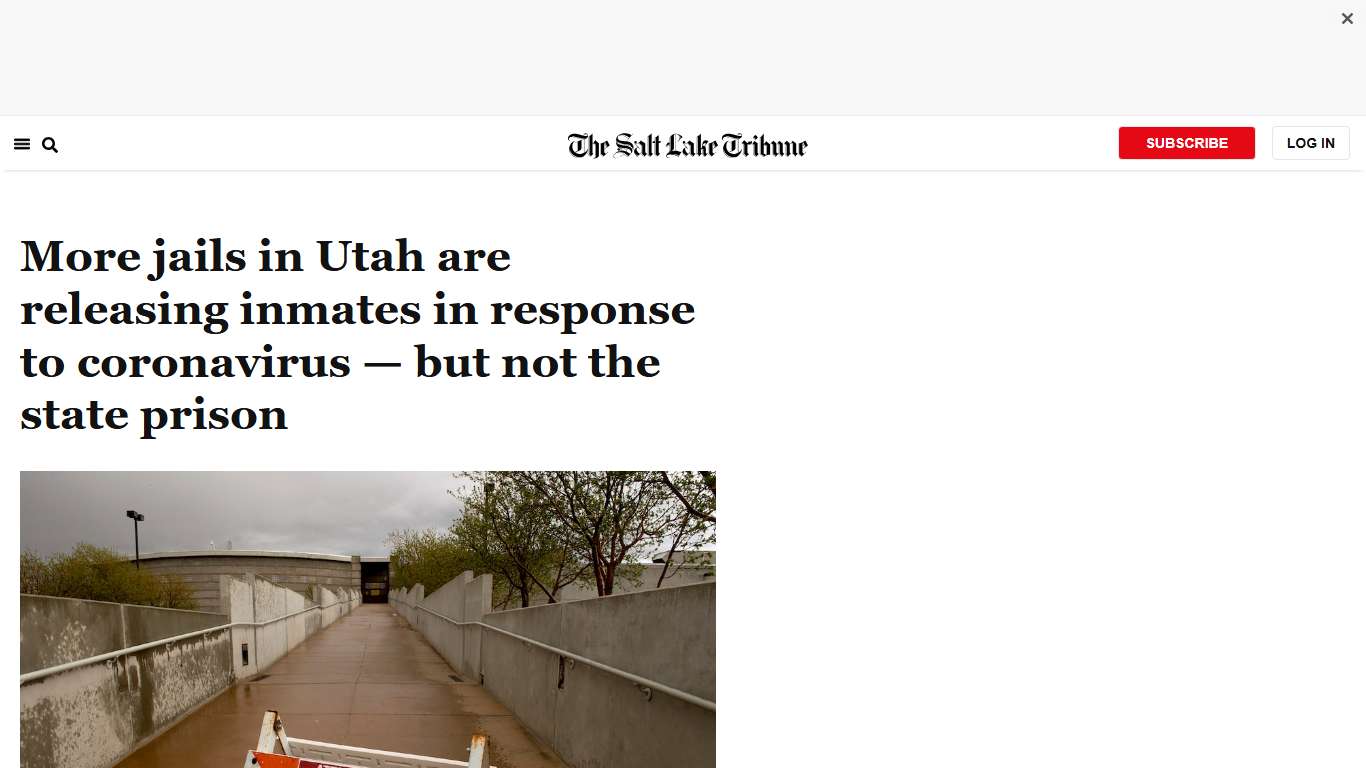 More jails in Utah are releasing inmates in response to coronavirus — but not the state prison